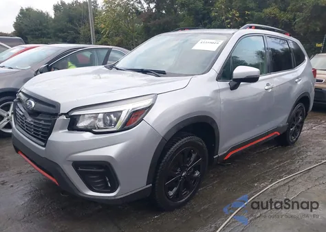 2020 Subaru Forester Sport из США, поврежденный, VIN JF2SKAMC5LH598414
